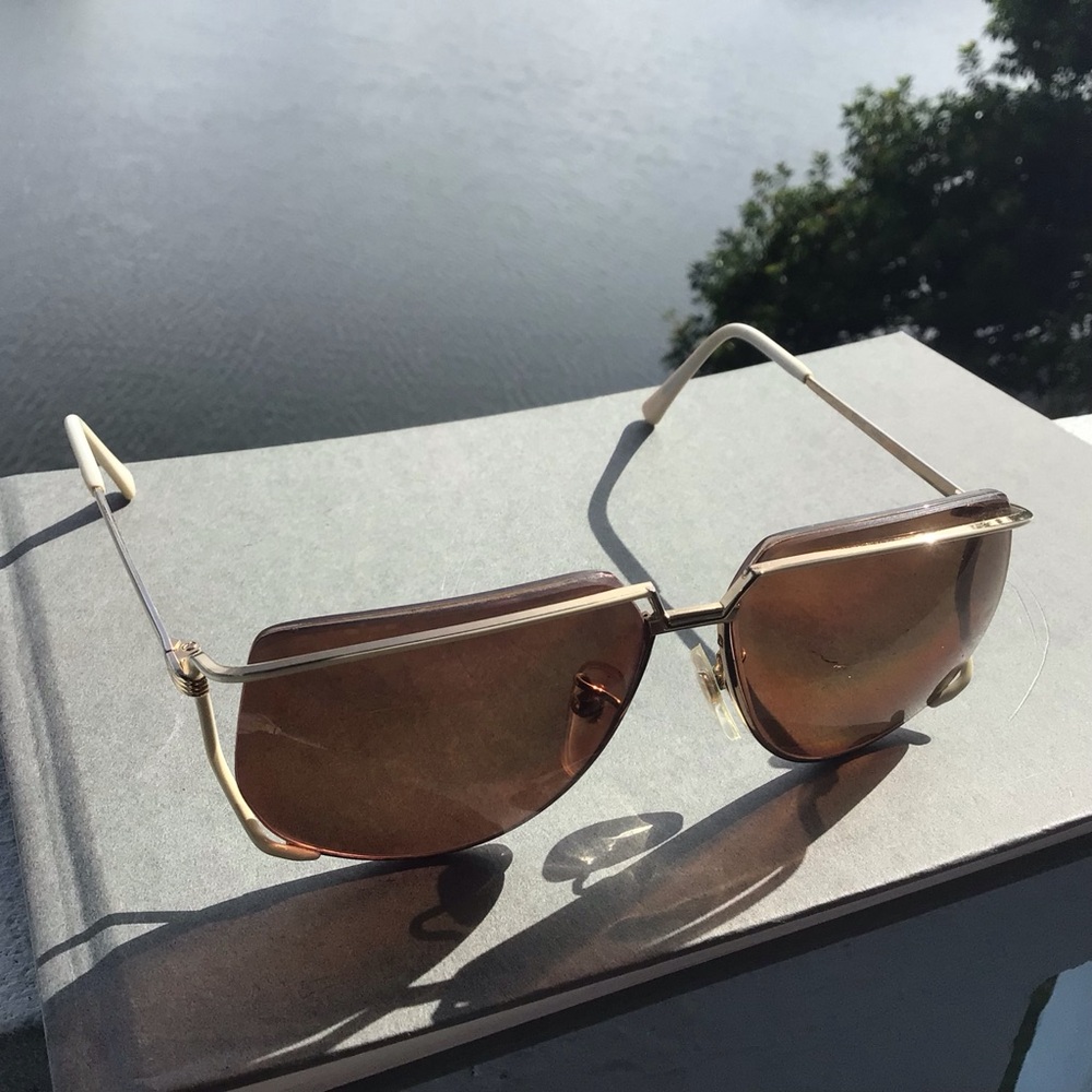 Rare Groovy Tura Sunglasses Mod 425 WHY HGP Made in Japan - Picture 5 of 16